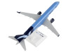 Embraer E195 Commercial Aircraft "Breeze Airways" (N190BZ) Blue (Snap-Fit) 1/100 Plastic Model by Skymarks