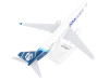 Boeing 737-900 Commercial Aircraft "Alaska Airlines - One World" (N487AS) White with Blue Tail (Snap-Fit) 1/130 Plastic Model by Skymarks