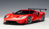 1/18 AUTOart Ford GT Le Mans Plain Color Version (Ruby Red) Car Model