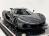 1/18 Frontiart Koenigsegg Jesko Absolut (Graphite Grey) Car Model with Carbon Fiber Base Limited