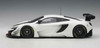 1/18 AUTOart McLaren 650S GT3 (White with Black Accents) Car Model