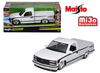 1/24 Maisto 1993 Chevrolet 454 SS Pickup Custom (White) Diecast Car Model