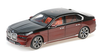 1/18 Minichamps 2022 BMW i7 (Metallic Red & Black) Diecast Car Model