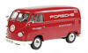 1/18 Volkswagen VW T1 Transporter Porsche Renndienst Kastenwagen (Red)