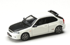 1/64 Hobby Japan JDM64 Honda Civic Type R (EK9) JDM Style (Championship White with Carbon Hood) Car Model