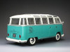 1/12 Sunstar 1962 Volkswagen Samba Bus (Turquoise Green & White) Diecast Car Model