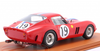 1/12 TopMarques 1962 Ferrari 250 GTO #19 2nd 24h LeMans Pierre Noblet Pierre Noblet, Jean Guichet Car Model