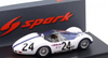 1/43 Spark Maserati Tipo 61 No.24 Le Mans 24H 1960   M. Gregory - C. Daigh Car Model