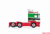 1/64 Revive Scania R Series (Green & Red) Diecast Car Model