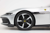 1/18 BBR Ferrari 12 Cilindri Coupe (Argento Nurburgring Silver Grey) Car Model