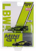 CHASE CAR 1/64 Mini GT LB-Silhouette Works Lamborghini Aventador GT EVO (Lime Green with Green Wheels) Diecast Car Model