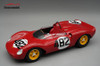 1/18 Tecnomodel Ferrari 206 Dino SP Cesana - Sestriere 1965 Scuderia SEFAC Car #482 Driver L. Scarfiotti Winner Limited Edition Car Model