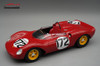 1/18 Tecnomodel Ferrari 206 Dino SP Course de cote Ollon - Villars 1965 Scuderia SEFAC Car #172 Driver L. Scarfiotti Winner Limited Edition Car Model