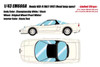 1/43 Make Up 1992 Honda NSX-R (NA1) With Head Lamp Open (Championship White) Car Model