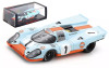 1/43 Spark 1970 Porsche 917K Gulf #1 2nd 24h Daytona J. W. Automotive Engineering Jo Siffert, Brian Redmann Car Model