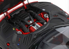 1/18 BBR Ferrari Purosangue with Black Roof (Rosso Corsa Red) Diecast Car Model with Luxury Package