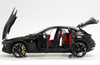 1/18 BBR Ferrari Purosangue with Black Roof (Nero Purosangue Grey) Diecast Car Model with Luxury Package
