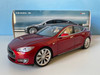 1/18 Official Dealer Edition Tesla Model S P85 (Red) Diecast Car Model