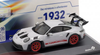 1/43 Solido 2023 Porsche 911 992 GT3 RS (White with Red Wheels) Diecast Car Model
