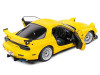 1/18 Solido 1994 Mazda RX-7 RX7 FD RS Streetfighter (Yellow) Diecast Car Model