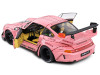 1/18 Solido 2020 Porsche 911 997 RWB Pink Pig Diecast Car Model
