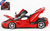 1/18 BBR Ferrari LaFerrari (Rosso Corsa Red with Black Roof) Diecast Car Model with Luxury Package