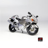 1/12 LCD Suzuki GSX-1300R Hayabusa (Silver) Diecast Model