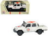 1/64 Paragon 2014 Toyota Land Cruiser LC79 Red Cross Diecast Car Model