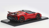 1/12 BBR Ferrari SF90XX Stradale (Rosso Fuoco Red with Orange Air Intakes) Resin Car Model