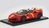 1/12 BBR Ferrari SF90XX Stradale #51 Lemans 499P Red & Yellow Color Resin Car Model
