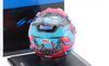 1/5 Spark 2023 Formula 1 Esteban Ocon BWT Alpine F1 Team #31 Miami GP Helmet Model