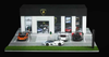 1/64 MoreArt Lamborghini Dealership Showroom Diorama with LED Lights (car models NOT included)