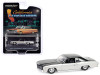 1972 Chevrolet Monte Carlo Lowrider Silver Metallic and Black "California Lowriders" Series 5 1/64 Diecast Model Car by Greenlight
