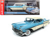 1/18 AUTOworld 1958 Chevrolet Chevy Bel Air Belair Impala Cashmere Blue and Cream Diecast Car Model