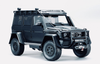 1/18 Almost Real Almostreal Mercedes-Benz Mercedes G-Class G-Klasse G550 Brabus Adventure 4x4 (Matte Black) Diecast Car Model Limited