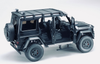 1/18 Almost Real Almostreal Mercedes-Benz Mercedes G-Class G-Klasse G550 Brabus Adventure 4x4 (Matte Black) Diecast Car Model Limited