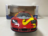 DAMAGED AS-IS 1/18 Solido 1996 McLaren F1 GTR Short Tail Launch Livery Red with Yellow Graphics Diecast Car Model