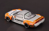 CHASE CAR 1/64 Mini GT Honda NSX Kaido Racing V1 #0 (Chrome Silver & Orange) Diecast Car Model