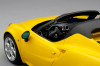 1/18 TSM Top Speed Alfa Romeo 4C Spider Giallo Prototipo (Yellow) Resin Car Model