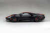 1/18 Top Speed Ford GT Matte Black w/ Competition Orange Stripe Resin Car Model