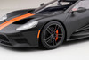 1/18 Top Speed Ford GT Matte Black w/ Competition Orange Stripe Resin Car Model