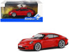 1/43 Solido 2023 Porsche 911 (992) GT3 Touring (Red) Diecast Car Model