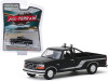 1992 Ford F-150 Pickup Truck Raven Black with Silver Stripes "All Terrain" Series 9 1/64 Diecast Model Car by Greenlight