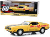 1973 Ford Mustang Mach 1 Custom Movie Star "Eleanor" Yellow with Black Stripe (Post-Filming Tribute Edition) "Gone in 60 Seconds" (1974) Movie 1/18 Diecast Model Car by Greenlight