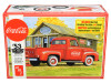 Skill 3 Model Kit 1953 Ford F-100 Pickup Truck "Coca-Cola" with Vending Machine and Dolly 1/25 Scale Model by AMT
