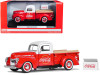 1940 Ford Pickup Truck "Coca-Cola" Red and White with "Coca-Cola" Cooler Accessory 1/24 Diecast Model Car by Motorcity Classics