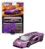 1/64 Mini GT Lamborghini Countach LPI 800-4 (Viola Purple) 30th Anniversary Diecast Car Model