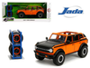 1/24 Jada 2021 Ford Bronco Open Top (Orange) Diecast Car Model