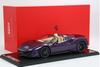 1/12 BBR Ferrari 488 Pista Spider Open Roof (Violet Hong Kong Purple) Resin Car Model Limited 10 Pieces