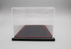 1/24 Model Acrylic Display Case with Leather Base